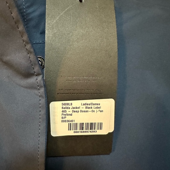 SOLD!! CANADA GOOSE SALIDA JACKET BLACK LABEL - Women’s Size: Small - Picture 4 of 16